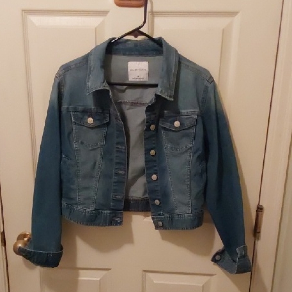 Celebrity Pink Denim Jacket in Blue